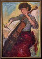 The Cellist. Private collection, Arizona.
