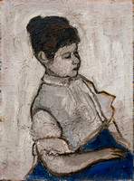 Young girl, half-length. Private collection, Newburyport, MA.