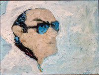 Adman with glasses. Collection of the artist.