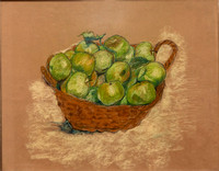 Basket of Apples. Private collection, Newburyport, MA